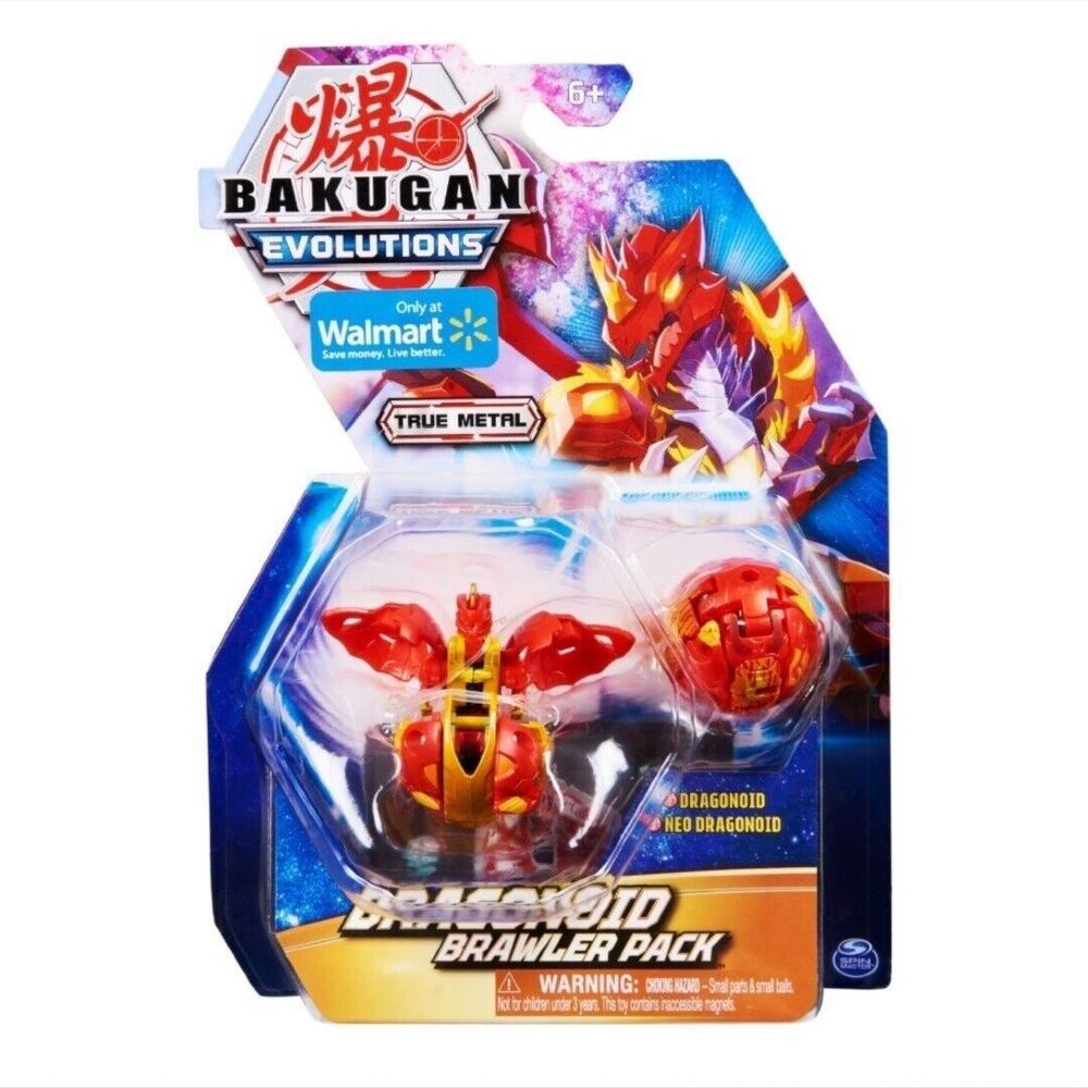Bakugan Evolutions Dragonoid Brawler Pack True‎ Metal Dragonoid & Neo Dragonoid